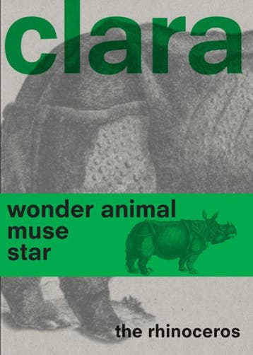 Clara The Rhinoceros | Clara Neushoorn | Nieuw, Ophalen of Verzenden, Nieuw, Clara Neushoorn