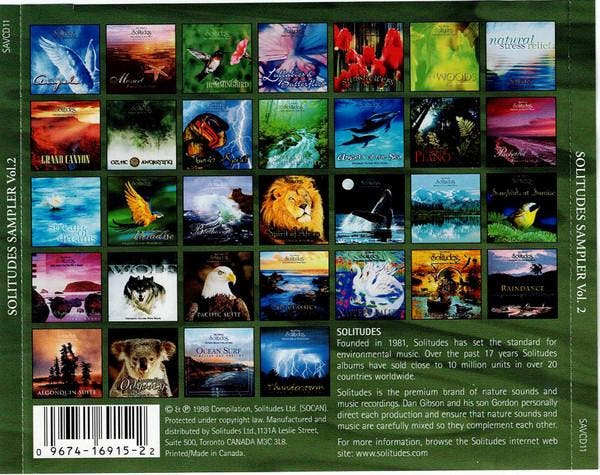 cd - Dan Gibson - Solitudes Sampler Vol. 2, Cd's en Dvd's, Cd's | Overige Cd's, Zo goed als nieuw, Verzenden