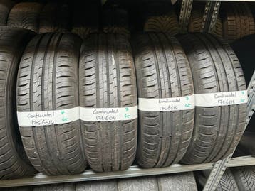 175-65-14 Continental Zomerbanden 7mm Incl Montage 175 65 14, Ophalen, 14 inch, Gebruikt, 175 mm