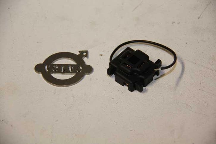 Koplamp stekker met drukknop, Auto-onderdelen, Elektronica en Kabels, Ophalen of Verzenden