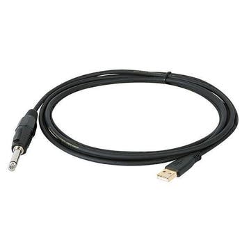 DAP UCI-20 USB Jack Instrument Audio interface kabel, Verzenden, Nieuw