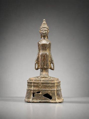 Bouddha - 17/18ème siècle - Lan Xang provincial - Beeld -