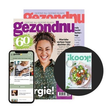 GezondNU abonnement 6 nummers persoonlijk abonnement, Verzenden, Nieuw, Lichaam en Geest