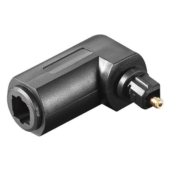Toslink adapter | V  M | Goobay (Verguld, Digitaal, Haaks), Audio, Tv en Foto, Audiokabels en Televisiekabels, Nieuw, Verzenden
