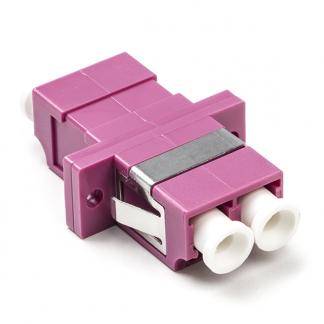 Glasvezel koppelstuk OM4 - LC naar LC (Duplex, Multimode), Computers en Software, Pc- en Netwerkkabels, Nieuw, Verzenden