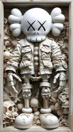 Artxlife - Skeleton Kaws in Box Fortnite [XXL], Nieuw