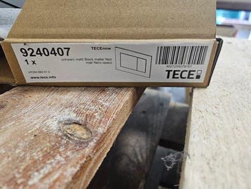 Tece TeceNow bedieningsplaat kunststof duospoeltechniek, Ophalen of Verzenden, Nieuw, Bad