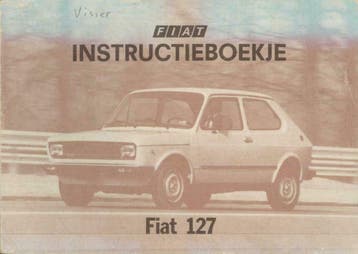 1978 Fiat 127 Instructieboekje Nederlands, Auto diversen, Handleidingen en Instructieboekjes, Verzenden
