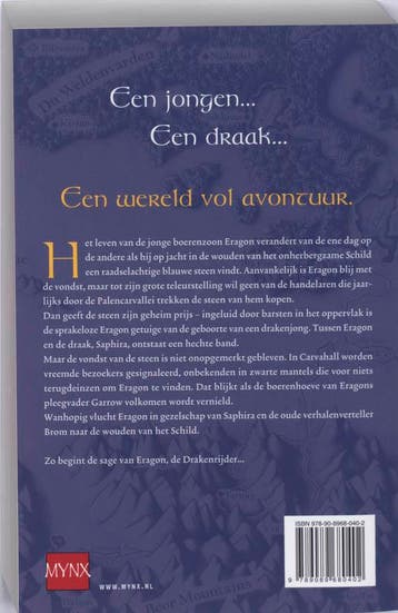 Het erfgoed / 1 Eragon / Erfgoed Eragon / 1 9789089680402, Verzenden, Gelezen, Christopher Paolini