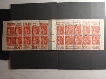 Frankrijk 1932 - Carnet Type Vrede - Yvert et Tellier N°, Gestempeld