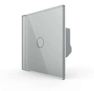 Slimme Touchscreen Wisselschakelaar | Livolo | Grijs, Ophalen of Verzenden, Nieuw, Schakelaar