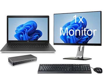 HP ProBook 470 G5 i5 8e gen incl. 1 Monitor + Windows 11, Ophalen of Verzenden, Nieuw