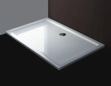 Luxe Douchebak SMC Rechthoek 120 x 80 x 4 cm – Wit 21.3610, Ophalen of Verzenden, Nieuw, Bad