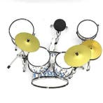 Miniatuur decoratief flames drumstel, Ophalen of Verzenden, Nieuw, Overige typen