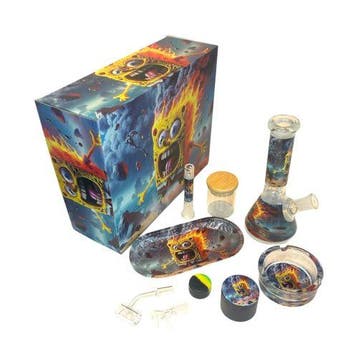 SpongeBob Complete Bong & Smoking Set, Ophalen of Verzenden, Nieuw