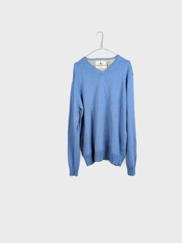 Human Nature Truien Heren maat XL Blauw Vintage, Ophalen of Verzenden, Nieuw