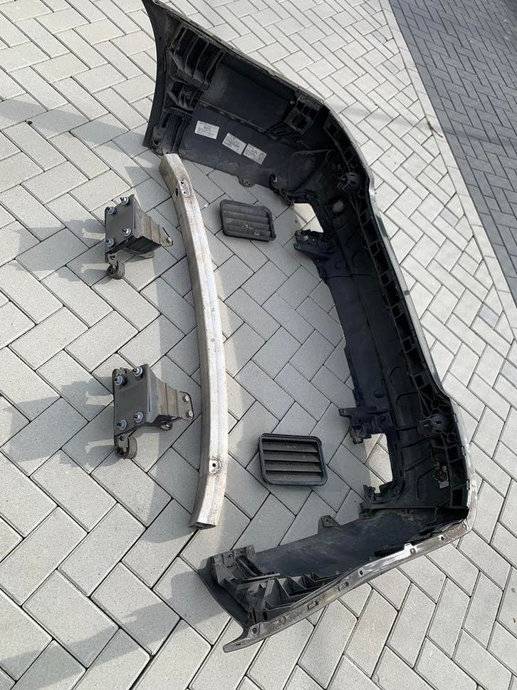 Mercedes W221 S400 HYBRIDE bumperbalk achter steunen, Auto-onderdelen, Carrosserie en Plaatwerk, Gebruikt, Mercedes-Benz, Achter