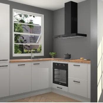 Zijdegrijze keuken Harbin 107004, Verzenden, Nieuw