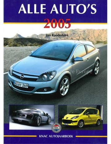 2005 KNAC AUTOJAARBOEK NEDERLANDS, Nieuw, Author