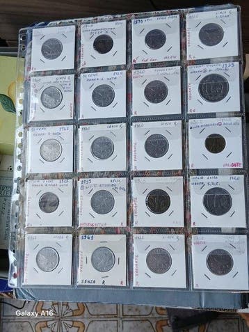 . Italië - Italië Lotto 20 monete Regno - errori di, Postzegels en Munten