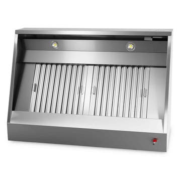 HCB Afzuigkap - schuin model - met motor - 140 cm - RVS, Zakelijke goederen, Horeca | Keukenapparatuur, Verzenden, Nieuw in verpakking