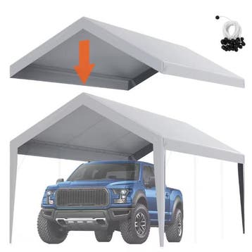 Carport Dakzeil Waterdicht UV Afdekzeil Elastisch, Caravans en Kamperen, Verzenden, Nieuw