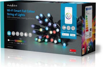 Nedis SmartLife-kerstverlichting - Feestverlichting - Wi-Fi, Verzenden, Zo goed als nieuw