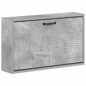vidaXL Wandgemonteerde Schoenkast HAARLEM 71 x 17 x 43 cm, Verzenden, Nieuw