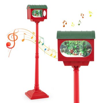 2dekans | Coast Kerst Vloerlamp met Muziek - 32 x 32 x 150, Diversen, Kerst, Ophalen of Verzenden, Zo goed als nieuw