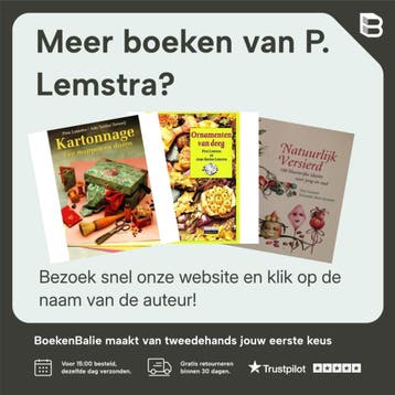 Kerst uit en in de tuin / Cantecleer hobby buitenboeken, Verzenden, Gelezen, P. Lemstra