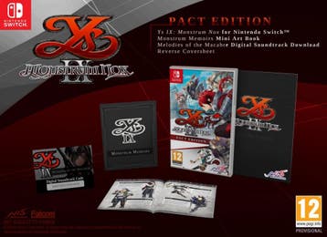 Switch Ys IX: Monstrum Nox [Pact Edition], Spelcomputers en Games, Verzenden, Zo goed als nieuw