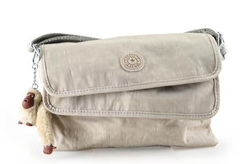 Kipling Schoudertas Beige, Verzenden, Zo goed als nieuw, Beige