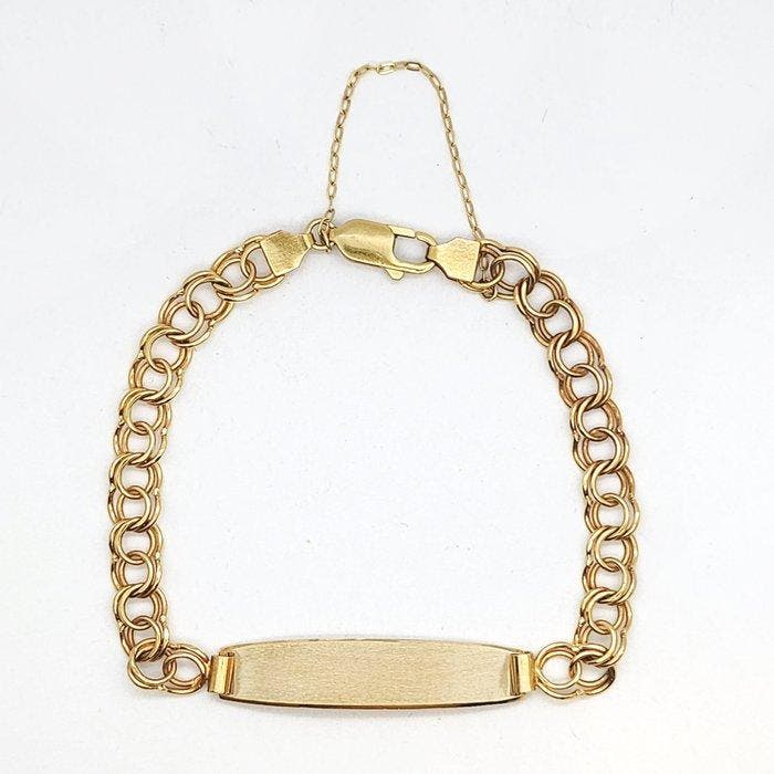 Armband - 18 karaat Geel goud, Sieraden, Tassen en Uiterlijk, Armbanden