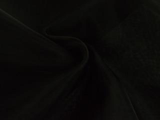 Organza stof – Zwart – Polyester stoffen, Hobby en Vrije tijd, 120 cm of meer, Zwart, Ophalen of Verzenden, Polyester