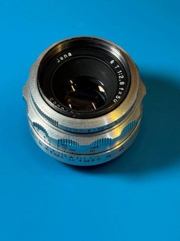 Carl Zeiss Jena Tessar T 50mm f/2.8 Cameralens, Nieuw