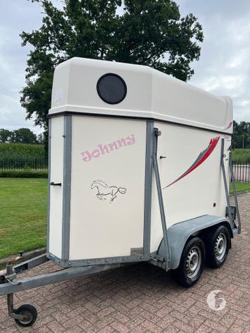 Leuke Sluis 1,5 paards veetrailer / aanhanger!, Ophalen, Zo goed als nieuw, 1½-paards trailer