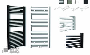 Sanicare design radiator midden aansluiting recht 120 x 45 c, Verzenden, Nieuw