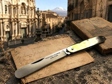 Fraraccio Fraraccio Rasolino Catanese cm 17 Ottone Lucido -