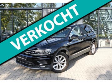 Volkswagen Tiguan | Zakelijke Lease v.a. €389.32 pm, Automaat, Gebruikt, Overige carrosserieën, Zwart