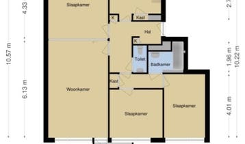 Te Huur 4 Kamer Appartement Hogeschoorweg In Venlo, Huizen en Kamers, Huizen te huur, Direct bij eigenaar, Limburg, Appartement
