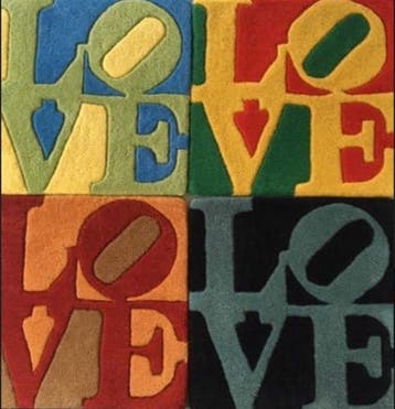 Robert Indiana (1928-2018) - Four seasons Love - spring, Antiek en Kunst