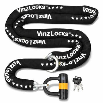 VINZ Trivor ART 4 Slot 300cm - Extra Lang Goedgekeurd, Motoren, Accessoires | Sloten, Verzenden, Nieuw
