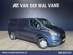 Ford Transit Custom | 2.0 TDCI 131pk L2H1 Euro6 Airco |, Gebruikt, Euro 6, Blauw, Dealer onderhouden