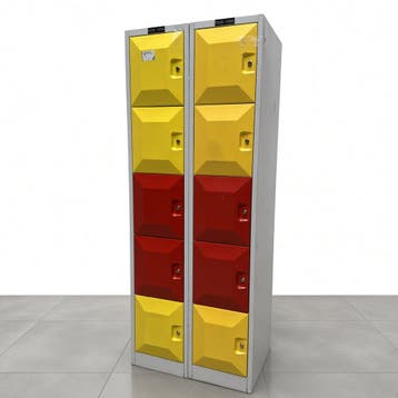 10-deurs hufterproof Sonesto lockerkast - 193x75x57 cm, Huis en Inrichting, Ophalen of Verzenden, Nieuw