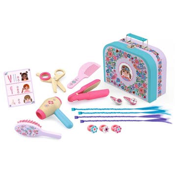 Djeco kapperskoffer Lily hairdressi van €29,99 voor €15,00, Ophalen of Verzenden, Nieuw
