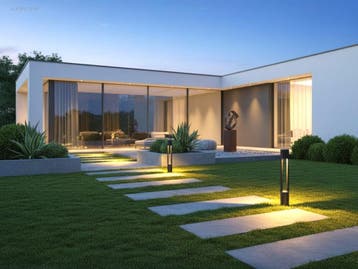 (4x) Staande tuinlamp 60cm GU10 fitting zwart..., Nieuw