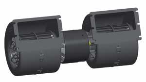 Dubbele 12v radiaal SPAL ventilator, Ophalen of Verzenden, Nieuw