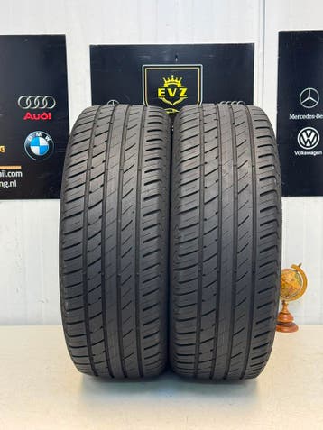 2 stuks 205/55R16 inch Tyfoon Successor 5 zomerbanden, Gebruikt, 16 inch, 205 mm, Band(en)