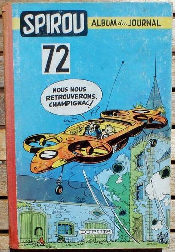 Spirou (magazine) - Recueil N°72 - 1 Album - Eerste druk -, Boeken, Nieuw