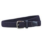 Houtkamp Smalle Elastische Dames Riem - Blauw - 85, Kleding | Dames, Riemen en Ceinturen, Verzenden, Nieuw, 100 cm of meer, 3 tot 5 cm